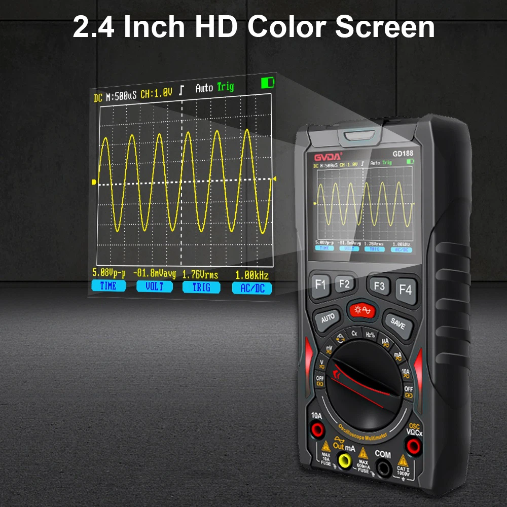 GD188--1 Color Screen Oscilloscope -