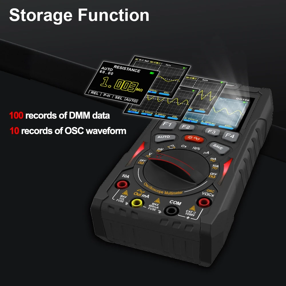 GD188--5 Storage Function Oscilloscope Multimeter