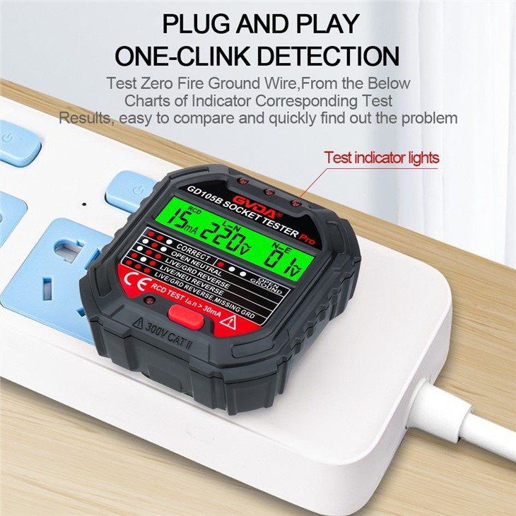 2. Socket tester US plug