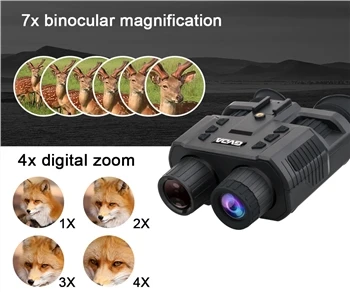 GVDA šalmas 3D naktinio matymo akiniai IR 1080p HD infraraudonųjų spindulių N...