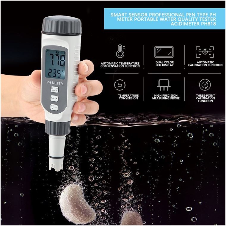 Ph818 ph matuoklio specifinės savybės