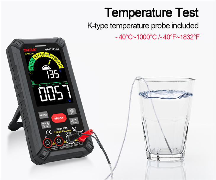 Auto Ranging 10000 Counts TRMS Smart Multimeter